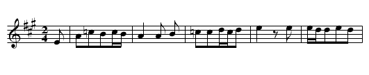 Die Koenigstochter - staff notation
