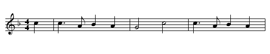 DIE LIEBE MAIENZEIT - staff notation