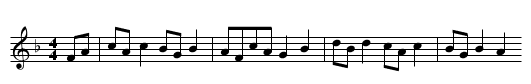 Die Meererin - staff notation