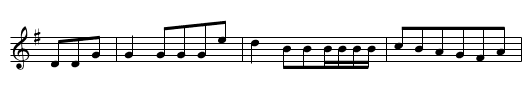 Die Rabenmutter - staff notation