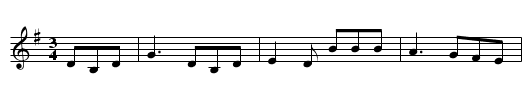 Die Rabenmutter - staff notation