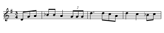 Die Rheinbraut - staff notation