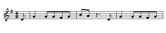 Die Rheinbraut - staff notation
