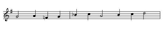 Die Schlangenkoechin - staff notation
