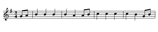 Die Schlangenkoechin - staff notation