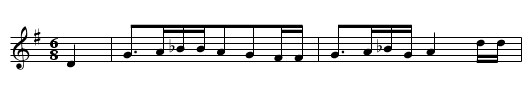 Die schoene Magdalena - staff notation