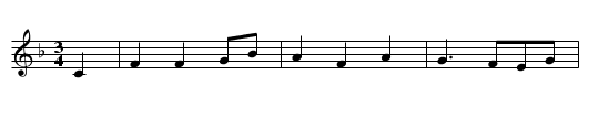Die Stiefmutter - staff notation