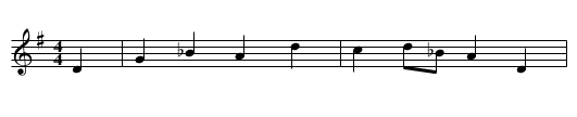 Die verkaufte Muellerin - staff notation