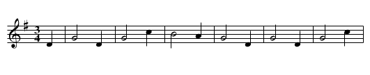 Die verkaufte Muellerin - staff notation