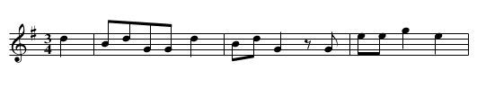 Die verkaufte Muellerin - staff notation