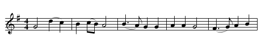 Difyrwch gw?r y North [1] - staff notation