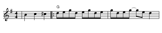 Dill Pickle Rag - staff notation