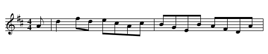 Dimple, The - staff notation