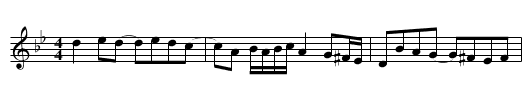 Dinaresade - staff notation
