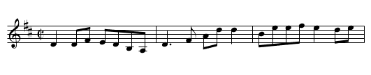 Dingle Reel, The - staff notation