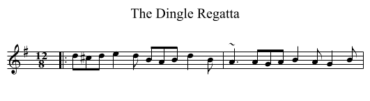 Dingle Regatta, The - staff notation