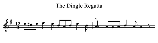 Dingle Regatta, The - staff notation