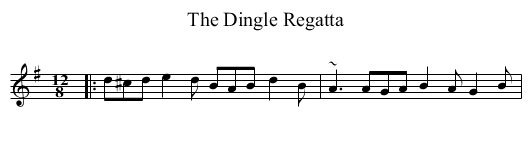 Dingle Regatta, The - staff notation