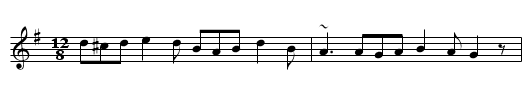Dingle Regatta, The - staff notation