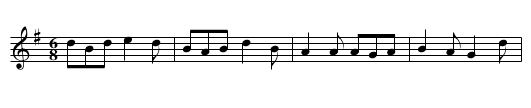 Dingle Regatta, The - staff notation