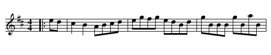 Dinkey's - staff notation
