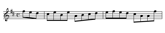 Dinky's - staff notation