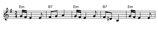 Dire Gelt - staff notation