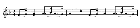 Dirge of Carolan, The - staff notation