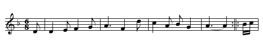 Dissembling love - staff notation