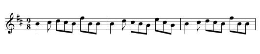 Disused Railway, The - staff notation