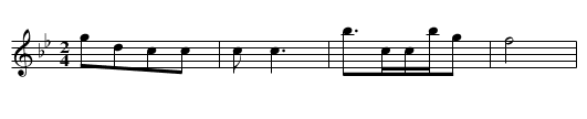 Dizhu zhangde shi hulang xin - staff notation