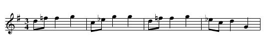 Do poludnia wolki pasla - staff notation