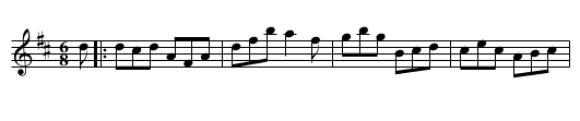 Doc Boyd's Jig - staff notation