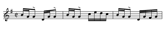 Dogs among the Bushes, The - staff notation
