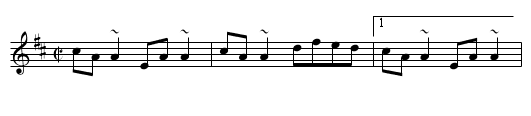 Dogs among the Bushes, The - staff notation