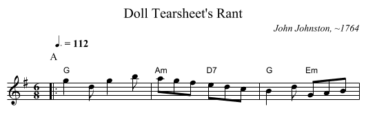 Doll Tearsheet's Rant - staff notation
