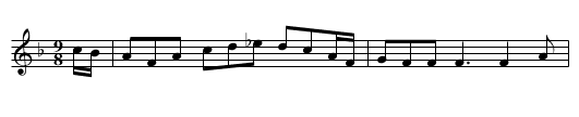 Dómnall Ua Dilleáin - staff notation