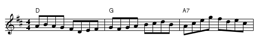 Don Tremaine's Reel - staff notation