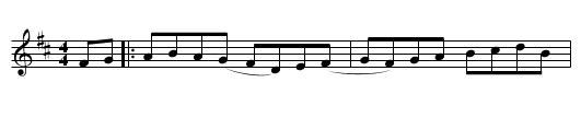 Don Tremaine's - staff notation