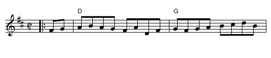 Don Tremain's Reel - staff notation