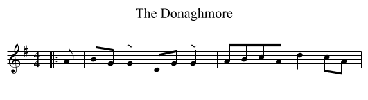 Donaghmore, The - staff notation