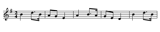 Donal Don - staff notation