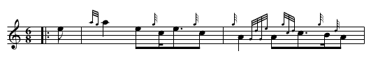 Donald Campbell's Welcome to Glendale - staff notation