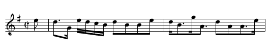 Donald Dow's Strathspey - staff notation