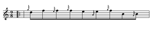 Donald MacLennan's Exercise  CYMRU - staff notation