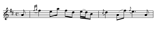 Donald MacPherson's Lament - staff notation
