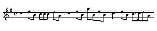 Donald Quaich - staff notation