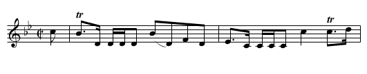 Donald Simon - staff notation