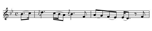 Donald - staff notation