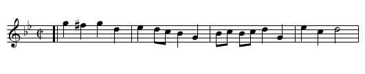 Donawert Pass - staff notation